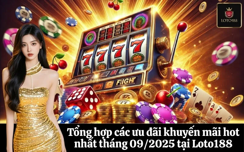 Tổng hợp các ưu đãi khuyến mãi hot nhất tháng 092025 tại Loto188