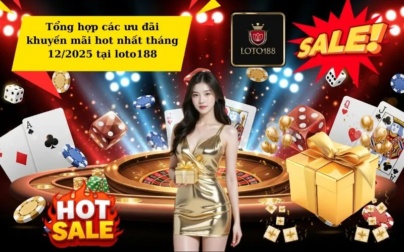 Tổng hợp các ưu đãi khuyến mãi hot nhất tháng 12/2025 tại loto188